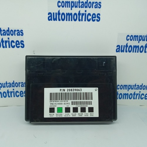 MODULO BCM CHEVROLETH IMPALA 2008 