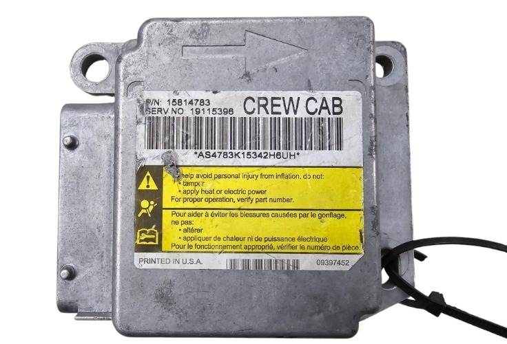 Modulo de control de bolsa srs gmc sierra 2500 06