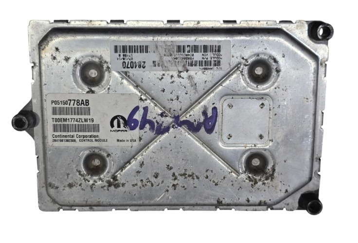 Computadora de motor ecm para dodge caravan, chrysler town & country y avenger 2014